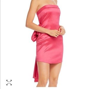 🔥Hot Sale🔥Merino Strapless Bow Detail Dress